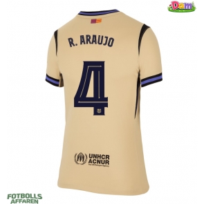 Barcelona Ronald Araujo #4 Bortatröja Kvinnor 2025-26 Kortärmad